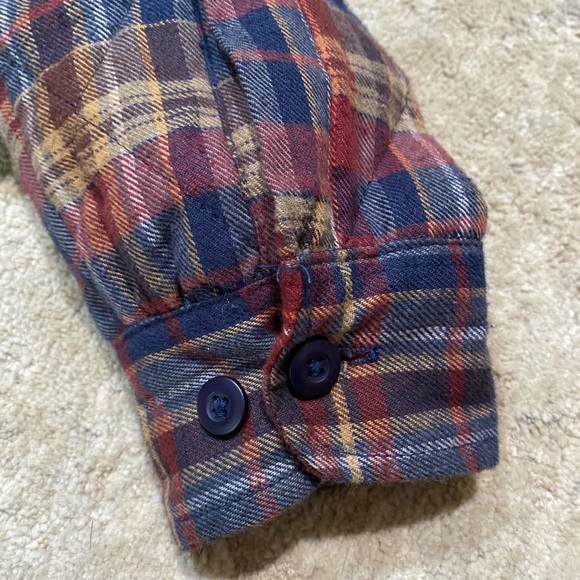 Men’s Ocean+Coast Flannel/Jacket. Size Medium - Picture 4 of 6